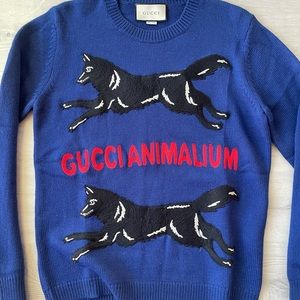 Gucci Animalium Sweater - size S